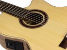 R65CW Kremona Soloist Series classic guitar solid spruce and walnut, rosewood fingerboard, gloss finish, Fishman Classic 3