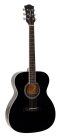 RA-12-BK Richwood Artist Series acoustic guitar, auditorium model, die cast machine heads, black