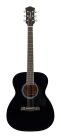 RA-12-BK Richwood Artist Series acoustic guitar, auditorium model, die cast machine heads, black