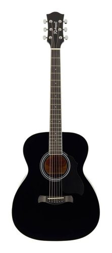 RA-12-BK Richwood Artist Series acoustic guitar, auditorium model, die cast machine heads, black