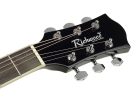 RA-12-BK Richwood Artist Series acoustic guitar, auditorium model, die cast machine heads, black