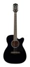 RA-12-CEBK Richwood Artist Series acoustic guitar, auditorium model, active EQ, die cast machine heads, black