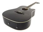 RA-12-CEBK Richwood Artist Series acoustic guitar, auditorium model, active EQ, die cast machine heads, black