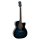 RA-12-CEBS Richwood Artist Series acoustic guitar, auditorium model, active EQ, die cast machine heads, blue sunburst