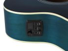 RA-12-CEBS Richwood Artist Series acoustic guitar, auditorium model, active EQ, die cast machine heads, blue sunburst