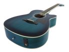 RA-12-CEBS Richwood Artist Series acoustic guitar, auditorium model, active EQ, die cast machine heads, blue sunburst