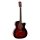 RA-12-CERS Richwood Artist Series acoustic guitar, auditorium model, active EQ, die cast machine heads, red sunburst