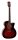 RA-12-CERS Richwood Artist Series acoustic guitar, auditorium model, active EQ, die cast machine heads, red sunburst