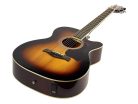 RA-12-CESB Richwood Artist Series acoustic guitar, auditorium model, active EQ, die cast machine heads, sunburst