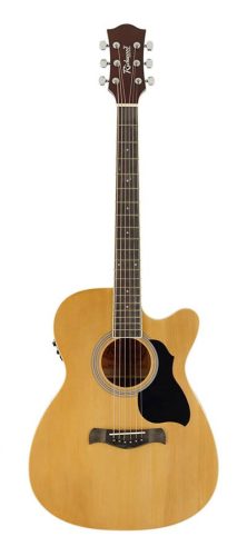 RA-12-CE Richwood Artist Series acoustic guitar, auditorium model, active EQ, die cast machine heads, natural