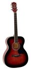 RA-12-RS Richwood Artist Series acoustic guitar, auditorium model, die cast machine heads, red sunburst