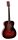 RA-12-RS Richwood Artist Series acoustic guitar, auditorium model, die cast machine heads, red sunburst