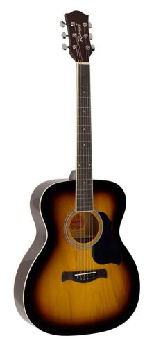 RA-12-SB Richwood Artist Series acoustic guitar, auditorium model, die cast machine heads, sunburst