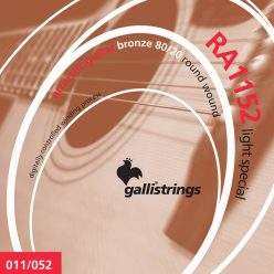   RA1152 Galli  string set acoustic 80/20 bronze wound, light special, 011-015-024-032-042-052