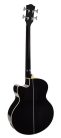 RB-102-CEBK Richwood  acoustic bass guitar, cutaway, 4-band EQ, die cast machine heads, black