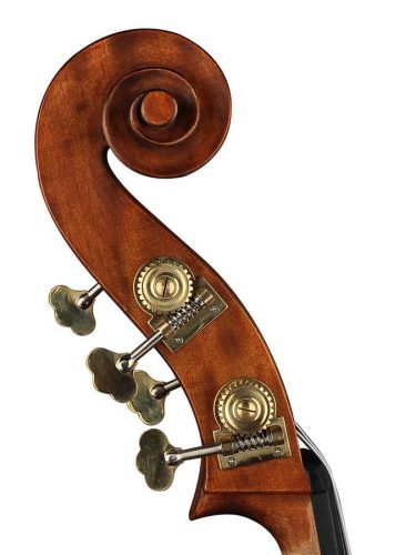RB-234-G Rudolph  double bass 3/4, laminated wood, spirit varnish, ebony fingerboard, gamba model