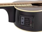 RB-60-EBK Richwood  acoustic bass guitar, 4-band EQ, die cast machine heads, black