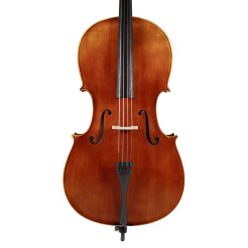   RC-1012 Rudolph Elementary cello 1/2, all solid, oil varnish, ebony fittings, flamed