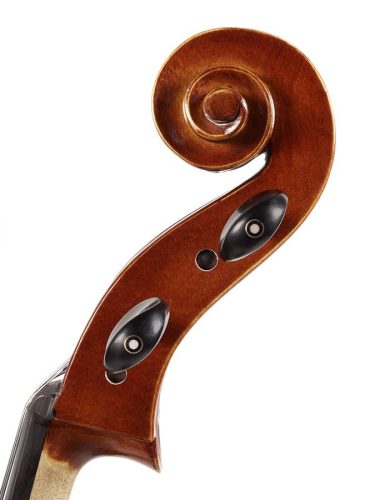 RC-1012 Rudolph Elementary cello 1/2, all solid, oil varnish, ebony fittings, flamed