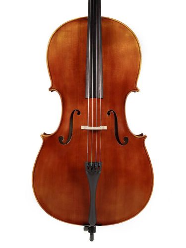 RC-1014 Rudolph Elementary cello 1/4, all solid, oil varnish, ebony fittings, flamed