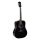 RD-12-BK Richwood Artist Series acoustic guitar, dreadnought model, die cast machine heads, black