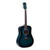 RD-12-BUS Richwood Artist Series acoustic guitar, dreadnought model, die cast machine heads, blue sunburst