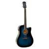 RD-12-CEBS Richwood Artist Series acoustic guitar, dreadnought model, active EQ, die cast machine heads, blue sunburst