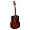 RD-12-RS Richwood Artist Series acoustic guitar, dreadnought model, die cast machine heads, red sunburst