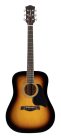 Richwood RD-12-SB Dreadnought Akusztikus Gitár, Sunburst Lakkozás, Mahagóni Nyak, Akác Fogólap