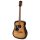 RD-12L-SB Richwood Artist Series lefthanded acoustic guitar, dreadnought model, die cast machine heads, sunburst