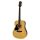 RD-12L Richwood Artist Series lefthanded acoustic guitar, dreadnought model, die cast machine heads, natural