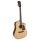 RD-17-CE Richwood Artist Series acoustic guitar, dreadnought model, cutaway, solid top, Fishman EQ and tuner, natural