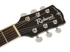 RD-17-CEBK Richwood Artist Series acoustic guitar, dreadnought model, cutaway, solid top, Fishman EQ and tuner, black