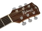 RD-17-CE Richwood Artist Series acoustic guitar, dreadnought model, cutaway, solid top, Fishman EQ and tuner, natural