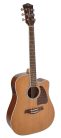 RD-17C-CE Richwood Artist Series acoustic guitar, dreadnought model, cutaway, solid cedar top, natural, Fishman EQ and tuner