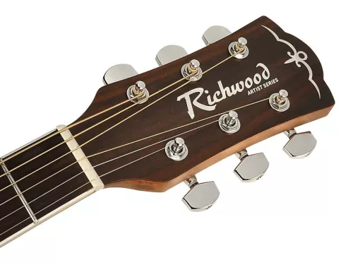 RD-17C-CE Richwood Artist Series acoustic guitar, dreadnought model, cutaway, solid cedar top, natural, Fishman EQ and tuner