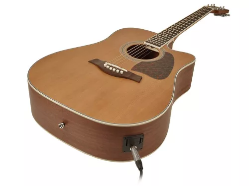 RD-17C-CE Richwood Artist Series acoustic guitar, dreadnought model, cutaway, solid cedar top, natural, Fishman EQ and tuner