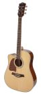 RD-17LCE Richwood Artist Series acousticc guitar, lefthanded, dreadnought model, cutaway solid Fishman EQ and tuner, natural