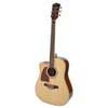 RD-17LCE Richwood Artist Series acousticc guitar, lefthanded, dreadnought model, cutaway solid Fishman EQ and tuner, natural