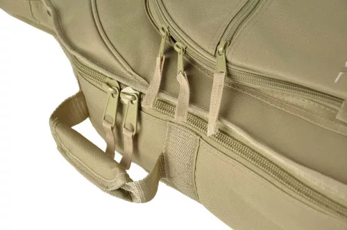 RD-25-SD Boston Richwood Master Series deluxe gigbag D/G-shape, 27mm padding, synthetic fleece lining, multiple pockets, sahara dawn