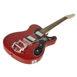   REG-375-RRM Richwood Master Series electric guitar "Buckaroo Deluxe Tremola", engineered wood fb, Roman Red metallic