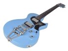 REG-435-IBU Richwood Master Series electric guitar "Retro Special Tremola", set neck, Irvine Blue