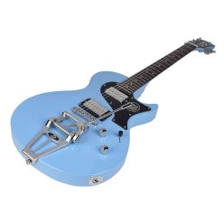   REG-435-IBU Richwood Master Series electric guitar "Retro Special Tremola", set neck, Irvine Blue