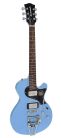 REG-435-IBU Richwood Master Series electric guitar "Retro Special Tremola", set neck, Irvine Blue