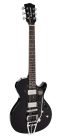 REG-435-MBK Richwood Master Series electric guitar "Retro Special Tremola", set neck, Milwood Black