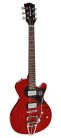 REG-435-PRD Richwood Master Series electric guitar "Retro Special Tremola", set neck, Portage Red