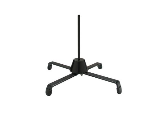 REST-90 Boston  recorder stand, black, cone with base