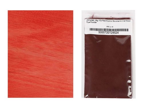 RF4086 dartfords Alcohol Soluble Aniline Dye Red - 28gr (enough for approx 2L of dye)