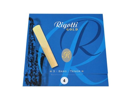 RGT40/3 Rigotti Gold tenor saxophone reeds, 3-pack, 4.0