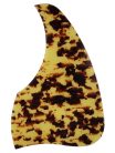 RIAC-05 Boston  pickguard teardrop, 1-ply yellow shell, w.self adhesive tape